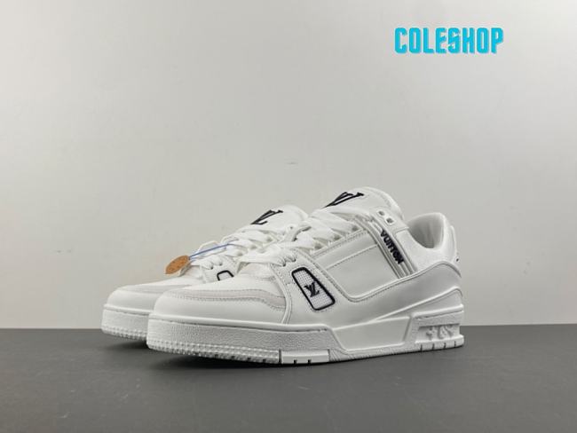 LV Trainer Sneaker all white 1AIKUB  - 1