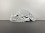 LV Trainer Sneaker all white 1AIKUB  - 3