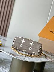 LV Multi Pochette beige brown crossbody bag with designer pattern 24*14*9CM - 3