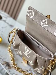 LV Multi Pochette beige brown crossbody bag with designer pattern 24*14*9CM - 5