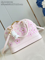 Louis Vuitton x Takashi Murakami Cherry Blossom Alma BB pink size 23.5x17.5x11.5 cm - 6