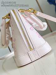 Louis Vuitton x Takashi Murakami Cherry Blossom Alma BB pink size 23.5x17.5x11.5 cm - 5