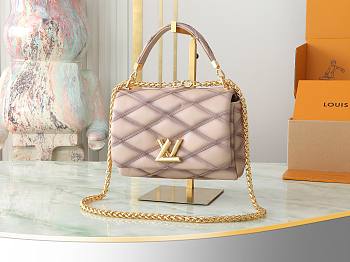 LV GO-14 MM bag pink 23x16x10 cm