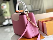 Louis Vuitton Capucines bag dark pink 31.5x20x11 cm - 5