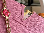 Louis Vuitton Capucines bag dark pink 31.5x20x11 cm - 2