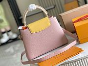Louis Vuitton LV Capucines Mini Women's Handbag M22375 Pink 27x18x9 cm - 6