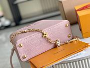 Louis Vuitton LV Capucines Mini Women's Handbag M22375 Pink 27x18x9 cm - 4