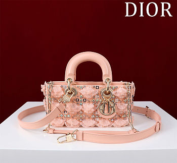 Dior Lady D-Joy bag pink size: 22cm