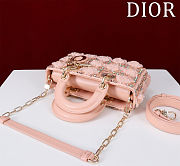 Dior Lady D-Joy bag pink size: 22cm - 6