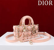 Dior Lady D-Joy bag pink size: 22cm - 4