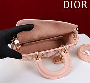 Dior Lady D-Joy bag pink size: 22cm - 3