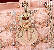 Dior Lady D-Joy bag pink size: 22cm - 2