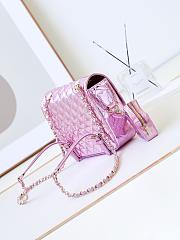 Chanel Mirror Calfskin Mini Flap Bag With Star Coin Purse size 18.5x23.5x8.5 cm - 6