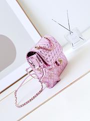Chanel Mirror Calfskin Mini Flap Bag With Star Coin Purse size 18.5x23.5x8.5 cm - 5