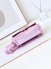 Chanel Mirror Calfskin Mini Flap Bag With Star Coin Purse size 18.5x23.5x8.5 cm - 4