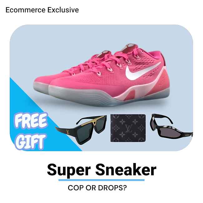 Nike Kobe 9 EM Low Protro Kay Yow Think Pink HQ4995-600 - 1