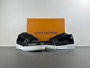 Louis Vuitton LV trainer black and white  - 6
