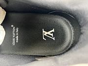 Louis Vuitton LV trainer black and white  - 2