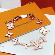 Idylle Blossom Multi-Motif Bracelet, Pink Gold and Diamonds  - 4