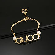 Gucci retro letter bracelets are high-end and beautiful - 6