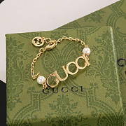 Gucci retro letter bracelets are high-end and beautiful - 3
