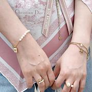 Dior five-pointed star pearl bracelet - 6