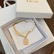 Dior five-pointed star pearl bracelet - 2