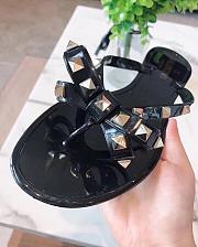 Vaentino jelly bow sandal black - 3