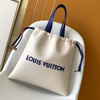 Louis Vuitton Dust Bag Tote white  34x34x18 cm