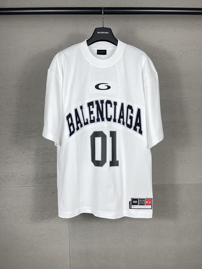 Balenciaga T-shirt no.1 white - 1