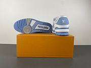 LOUIS VUITTON Trainer 2.0 White Blue - 5